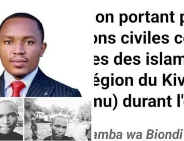 RDC : Fiston Mahamba plaide pour une option de négociation face aux violences des ADF