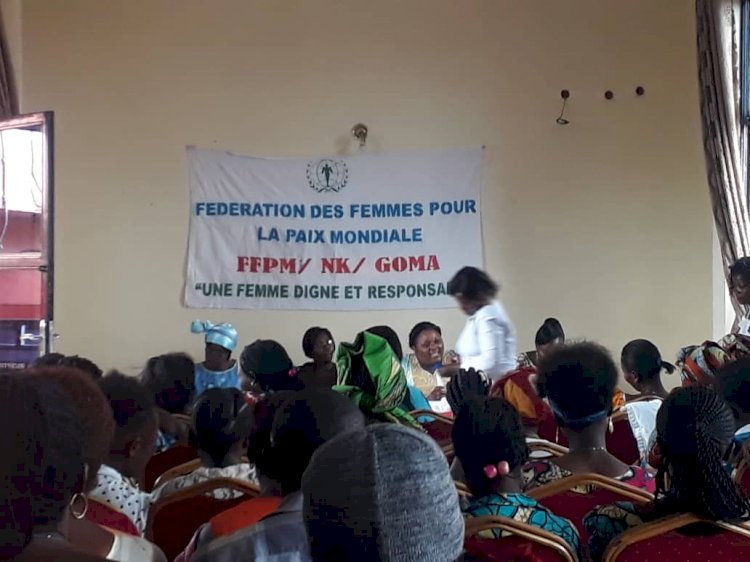 Goma : La FFPM-NK/GOMA appel la femme a s'assumée pour le rétablissement de la paix