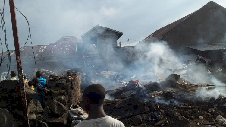 Incendie des maisons au quartier Murara, pas de réponse côté brigade anti incendie