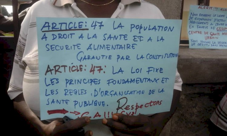 Goma : La population  de Kyeshero s’insurge contre l’auto- appropriation du centre de santé  Afia Kyeshero par CESUMU