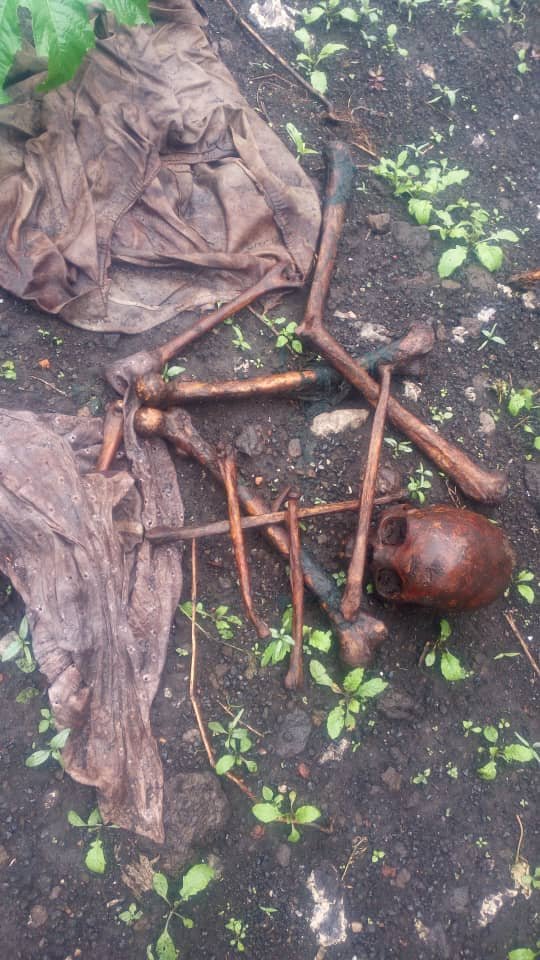 Goma: Des restes humains retrouvés en dehors des tombes