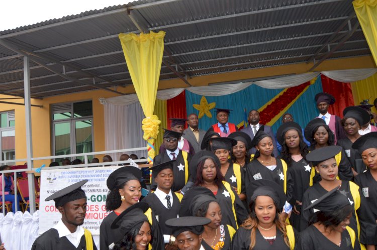 Goma : L’ISESOD clôture l’année académique 2018-2019 dans la liesse des diplômes reconnus