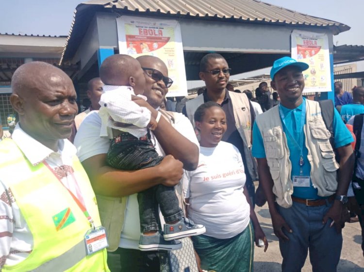 Ebola : Goma, deux personnes guéris viennent de quitter le CTE