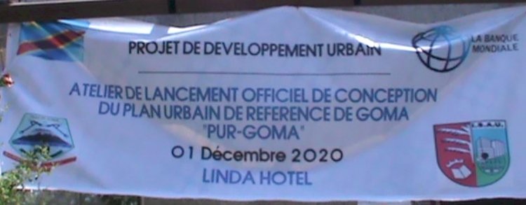 Goma : le Projet de développement urbain lancé par la mairie