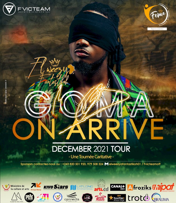 Musique :  EL WEEZYA en tournée caritative mi-décembre à Goma