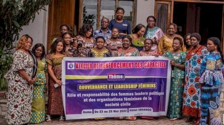 Goma : le FFC réunit les femmes pour le leadership et la  gouvernance démocratique