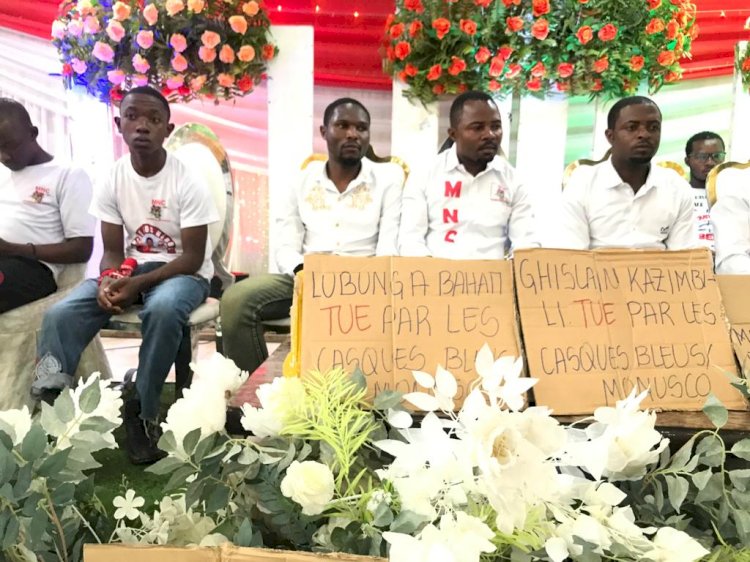 Goma: le MNC se souvient des personnes tuées lors des manifestations anti-Monusco