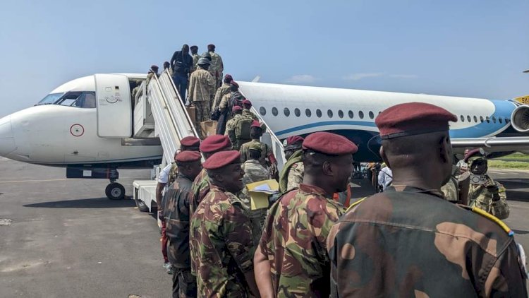 Fin mandat du EACRF: les dernières troupes quittent la RDC ce 7 janvier 2024