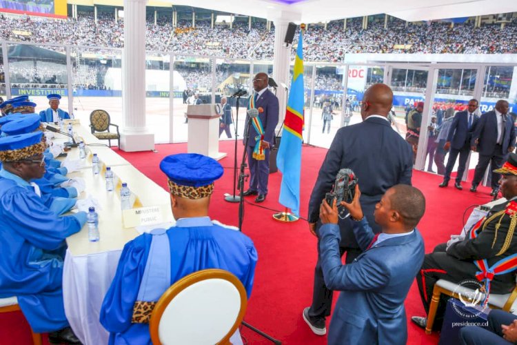 RDC : Félix Tshisekedi investi président pour un second quinquennat