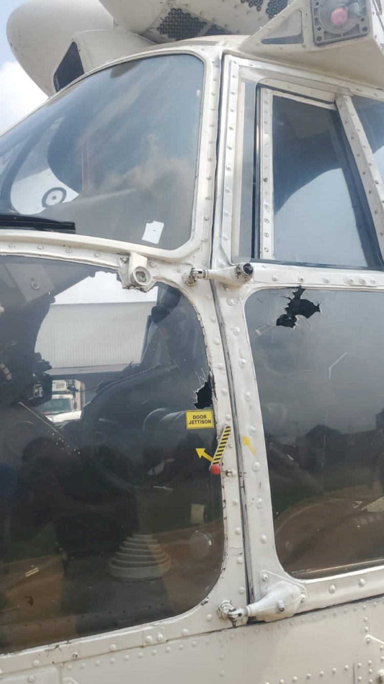 Masisi:  deux casques bleus de la MONUSCO blessés lors  d'une attaque contre un de ses hélicoptères
