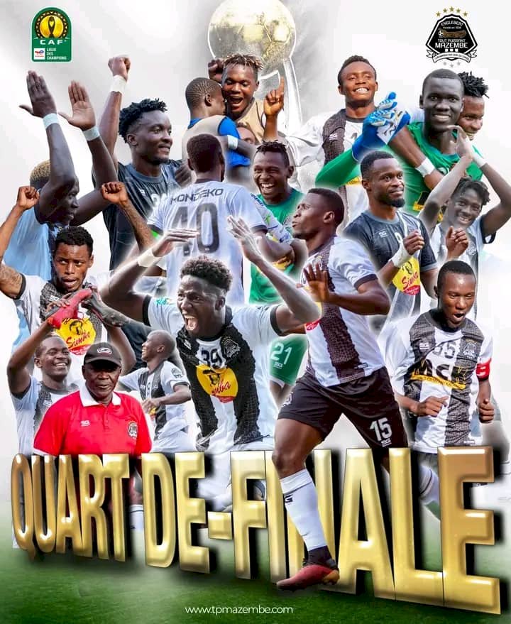 Ligue des champions de la CAF: Mazembe surclasse Pyramide FC et se  qualifie pour  le quart de finale