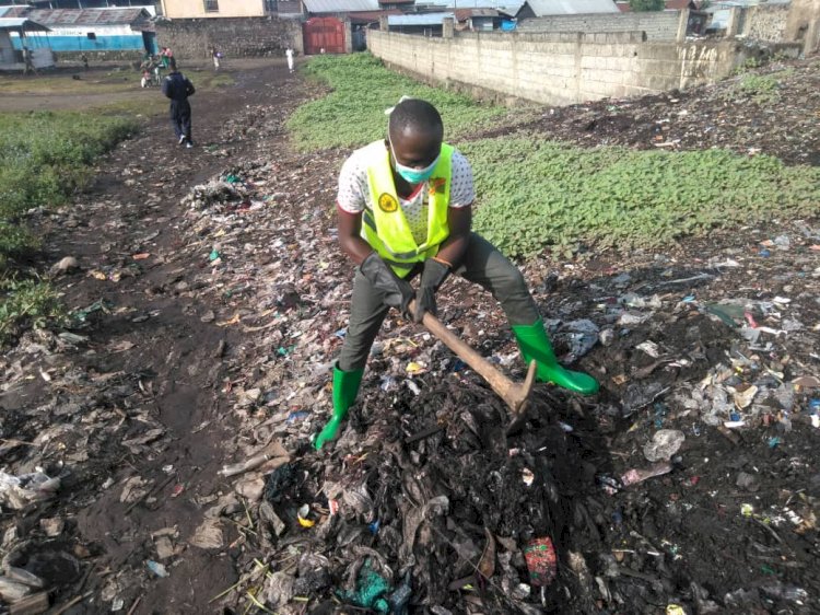 Goma: des acteurs de l'environnement sensibilisent sur la gestion des déchets plastiques