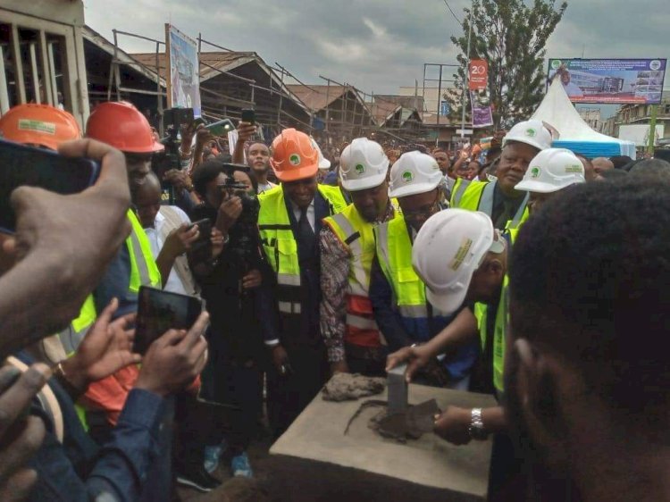 Goma: lancement des travaux de modernisation du marché central des Virunga