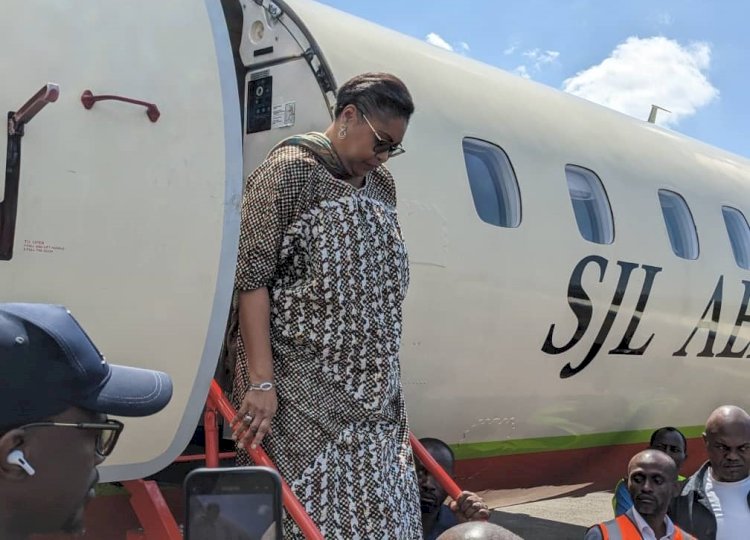 Sud-Kivu : Arrivée de la première Ministre Judith Tuluka Suminwa