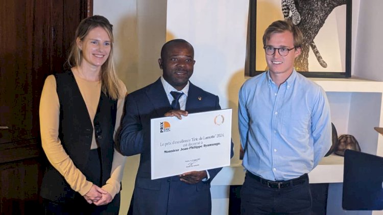 Goma: Jean Philippe Byamungu remporte le Prix Éric de Lamotte  avec son initiative HAD